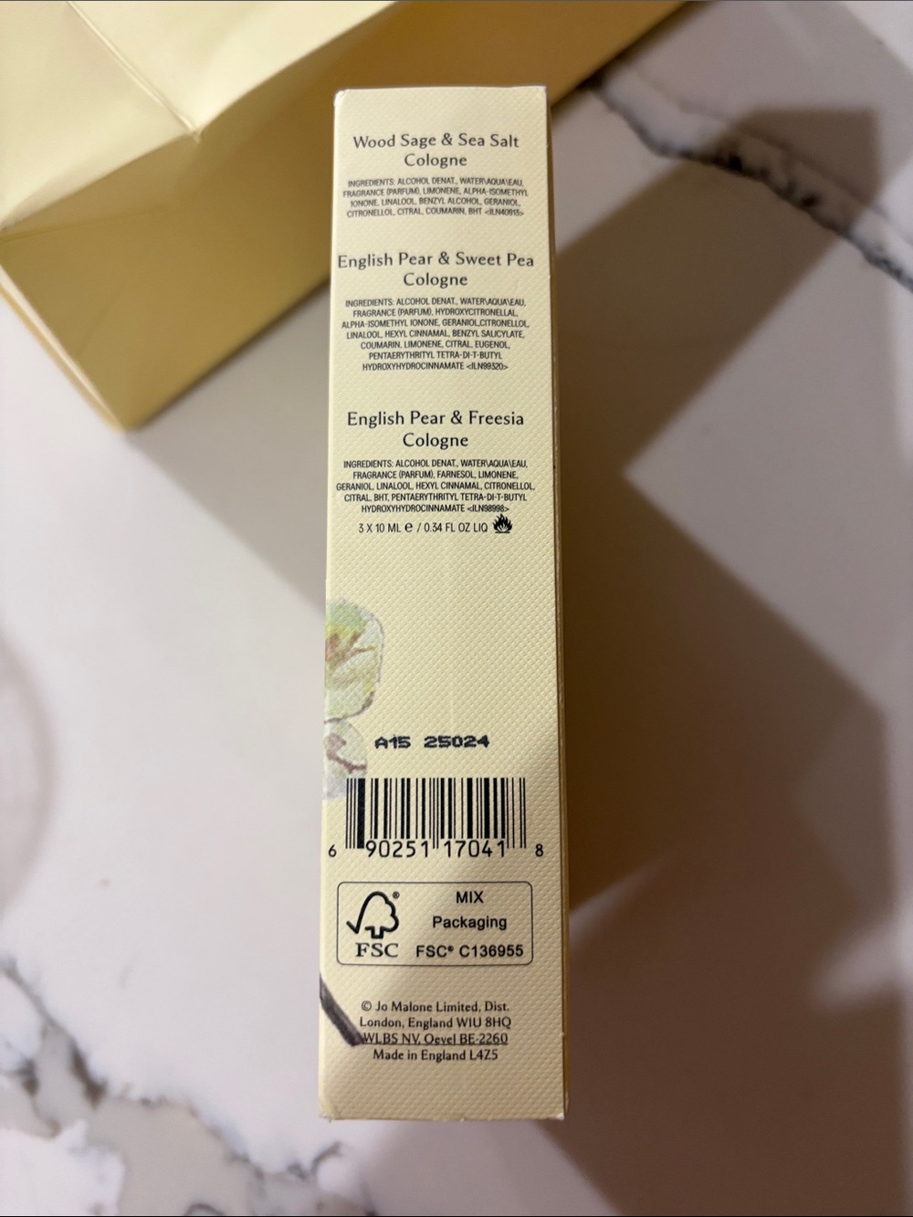 Jo Malone Gift Set Box - Picture 9 of 9
